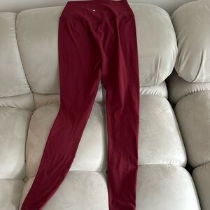 Azur fit red leggings